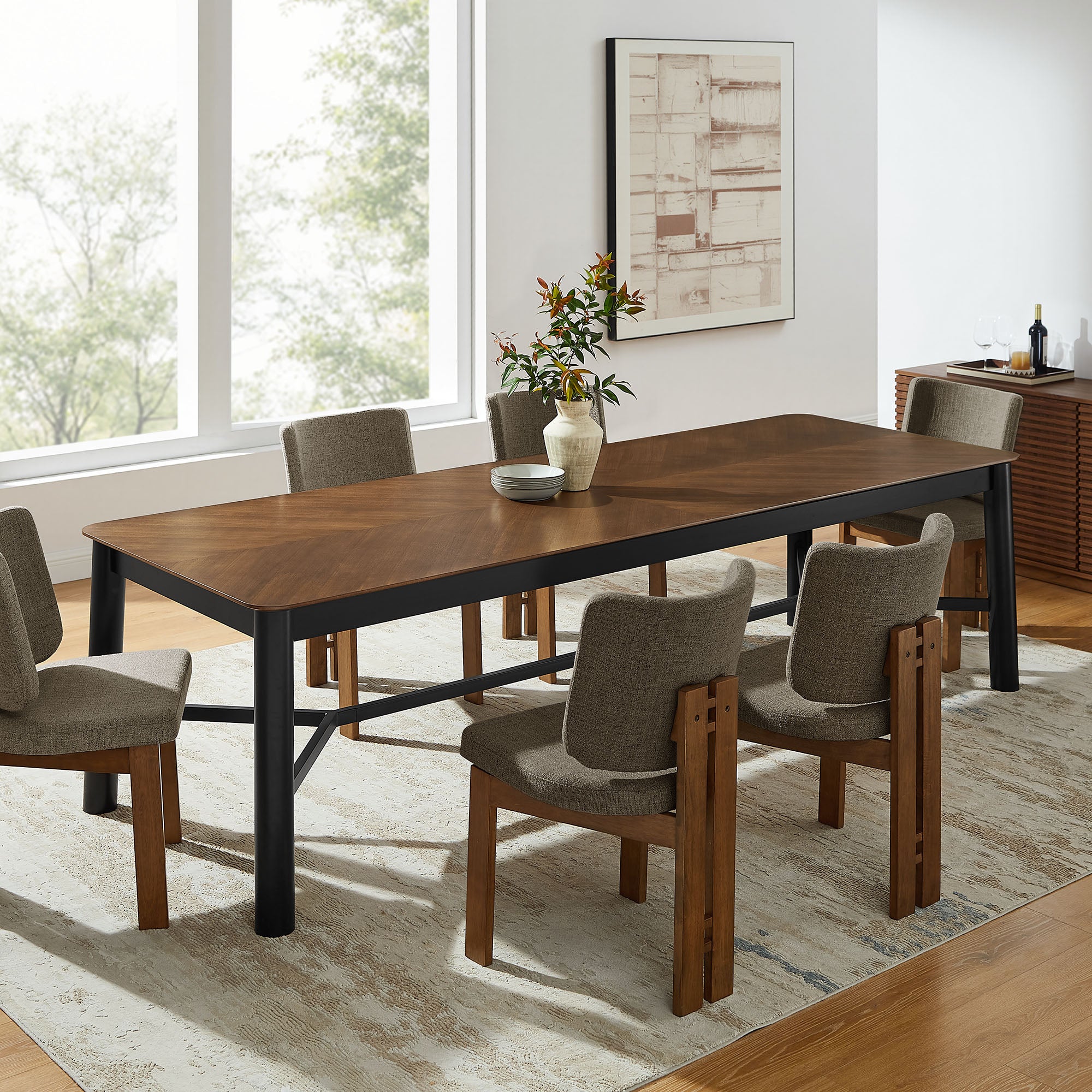 Ashlan 110" Rectangle Dining Table