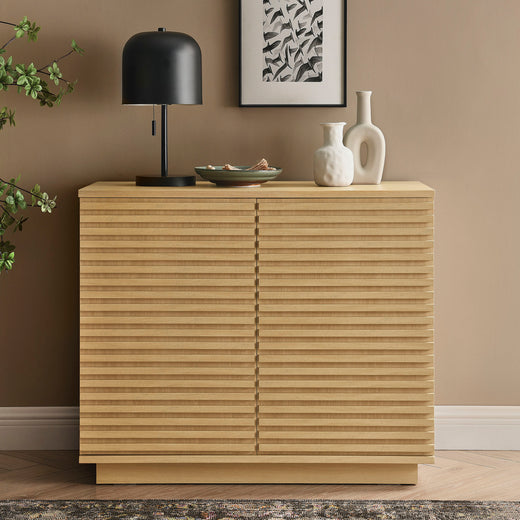 Render 2-Door Fluted Accent Cabinet