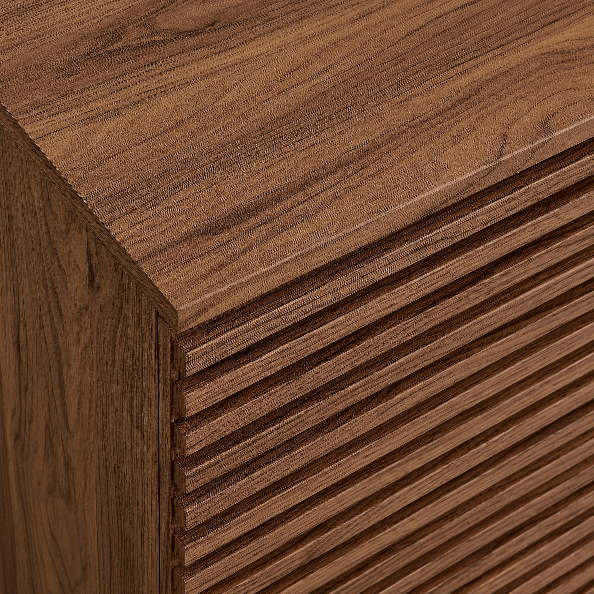 Render 2-Door Fluted Accent Cabinet