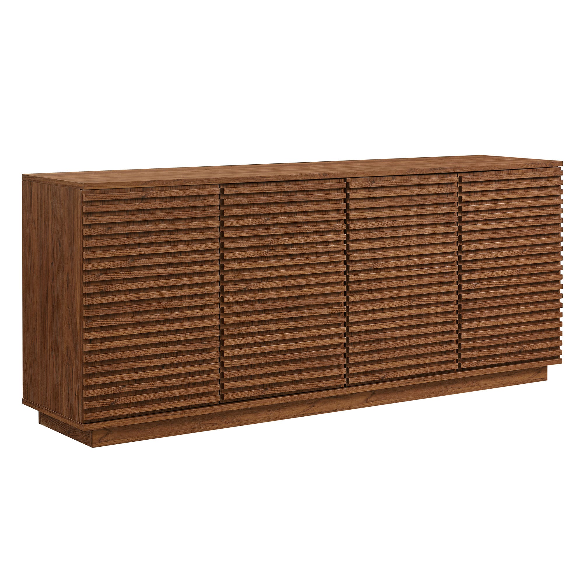 Render 4-Door Fluted Sideboard Cabinet TV Stand