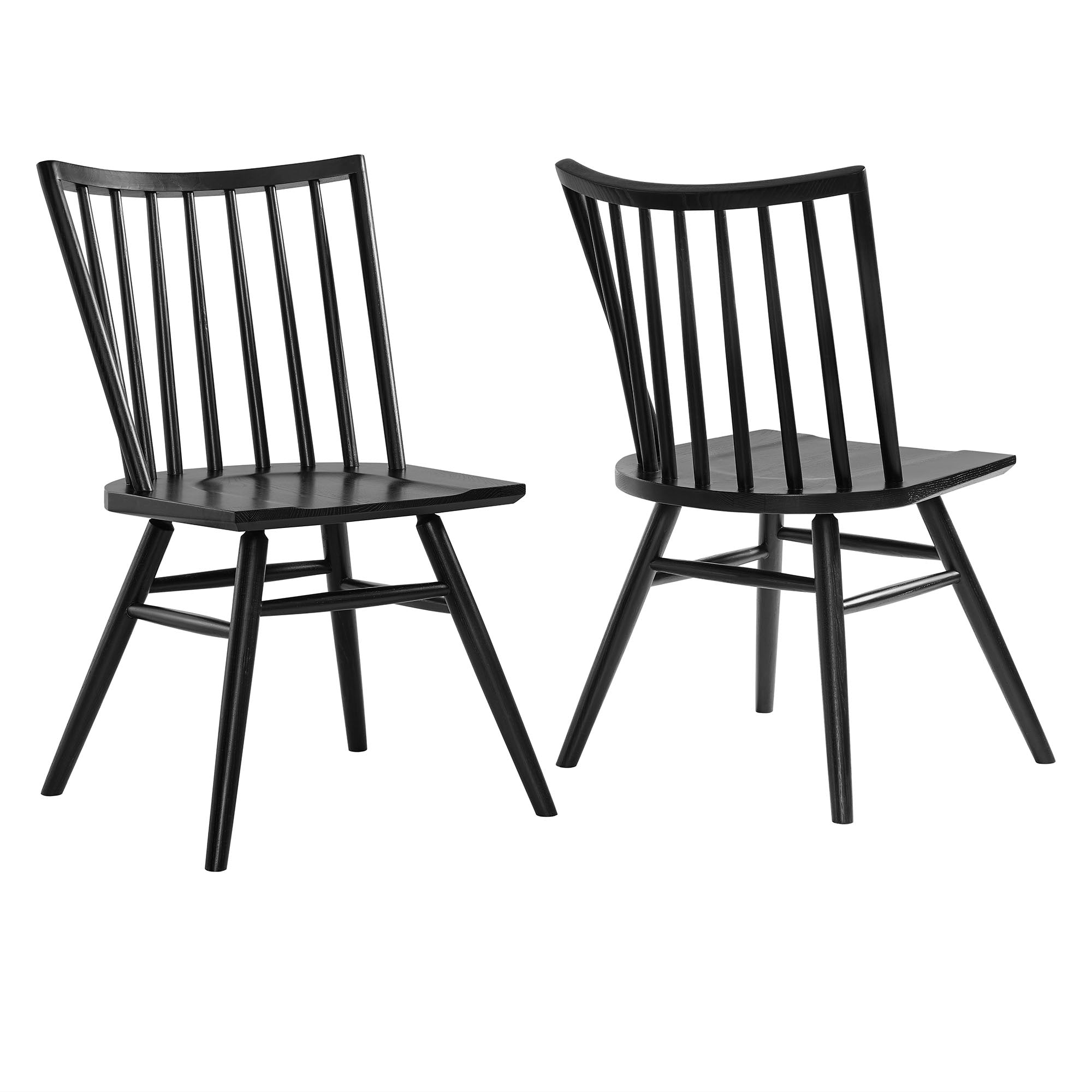 Alvar Spindle Back Dining Side Chairs Set of 2