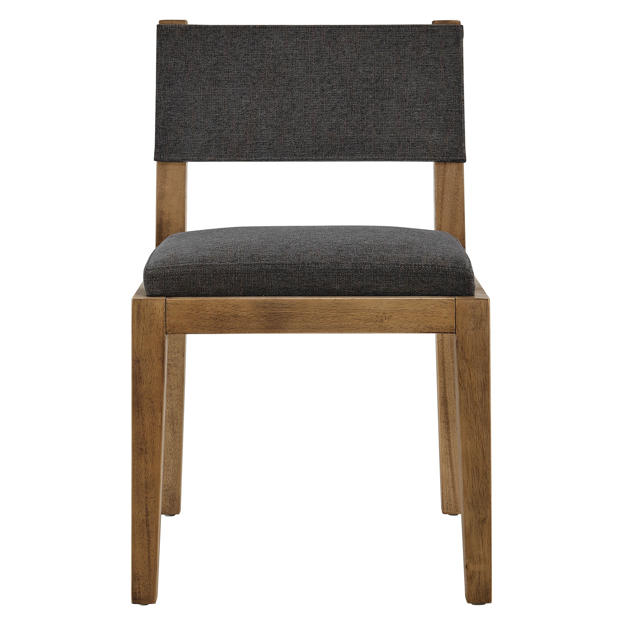 Calder Fabric Upholstered Wood Armless Dining Chair