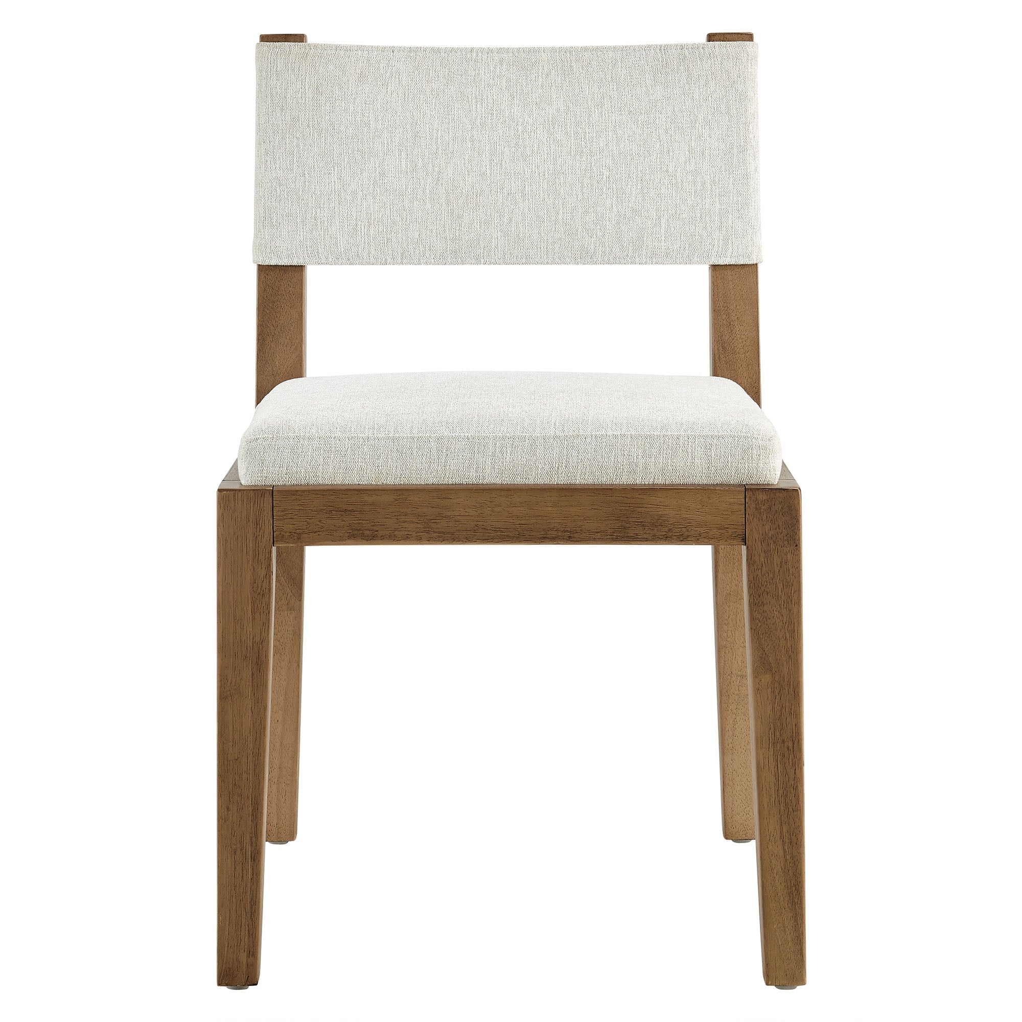 Calder Fabric Upholstered Wood Armless Dining Chair