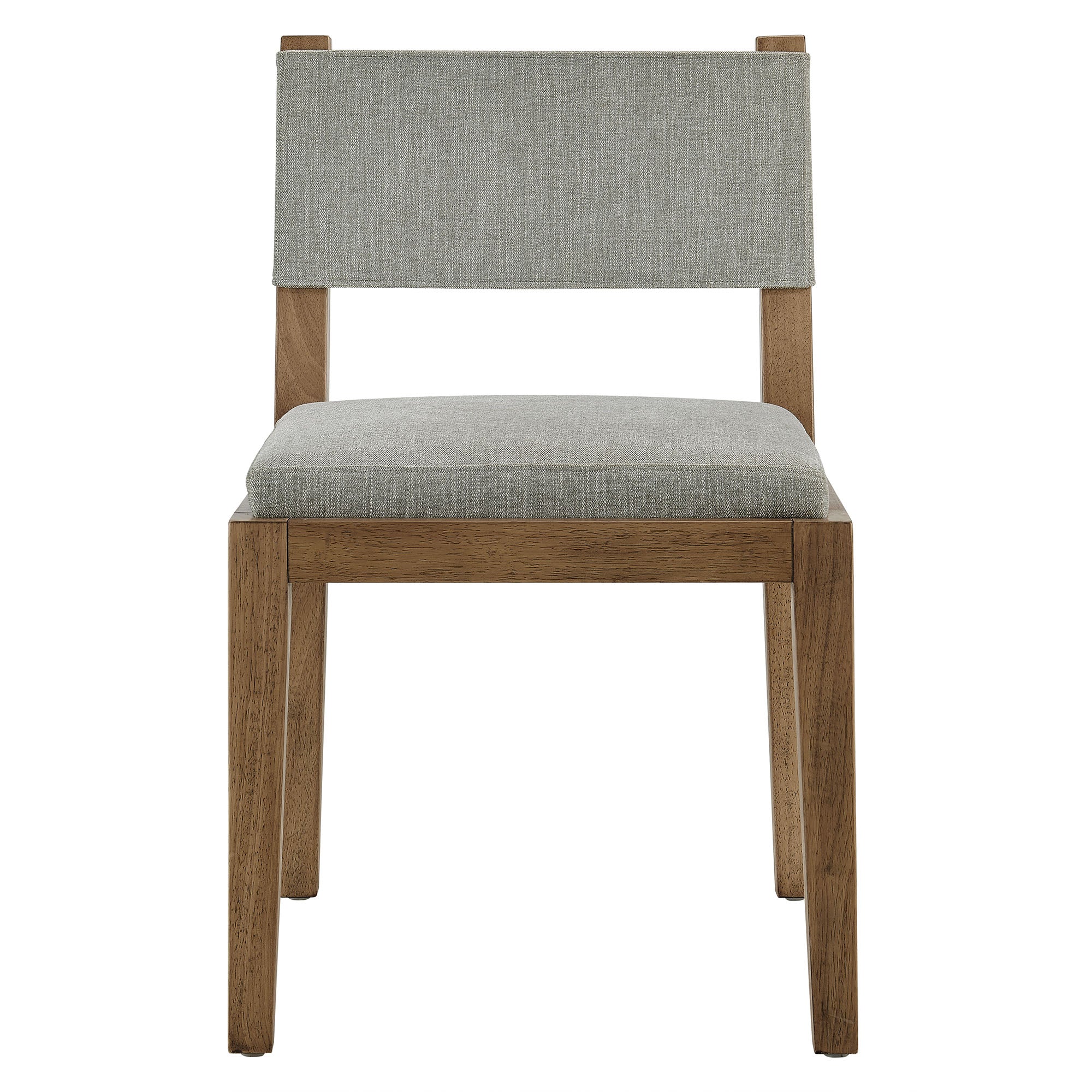 Calder Fabric Upholstered Wood Armless Dining Chair