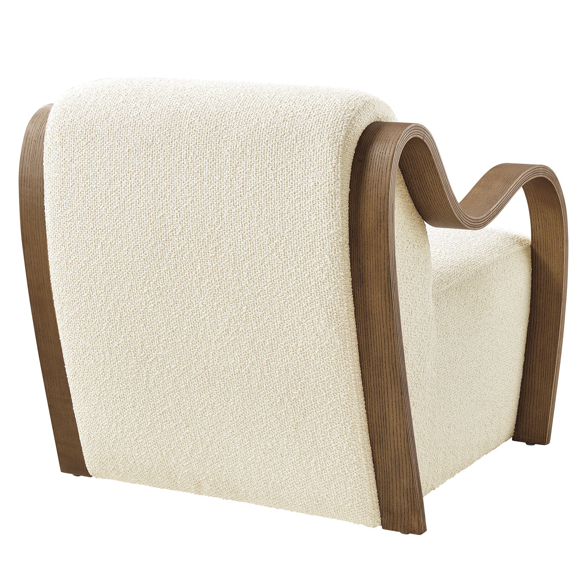 Atrium Lattice Boucle Accent Armchair