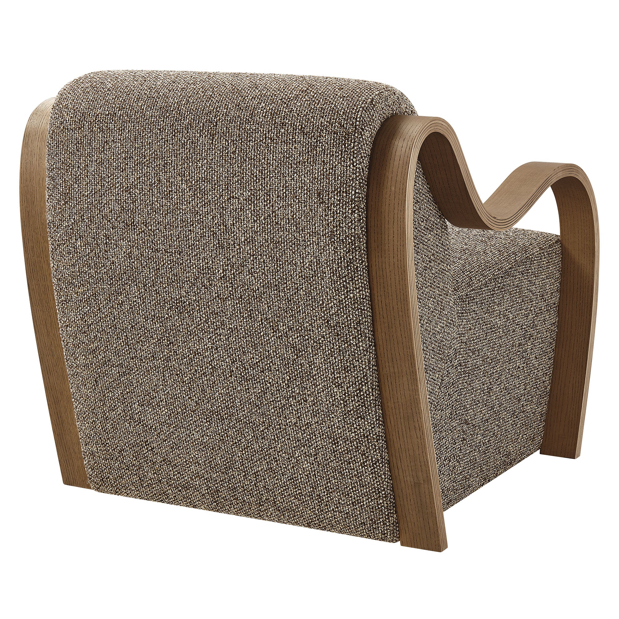 Atrium Lattice Boucle Accent Armchair