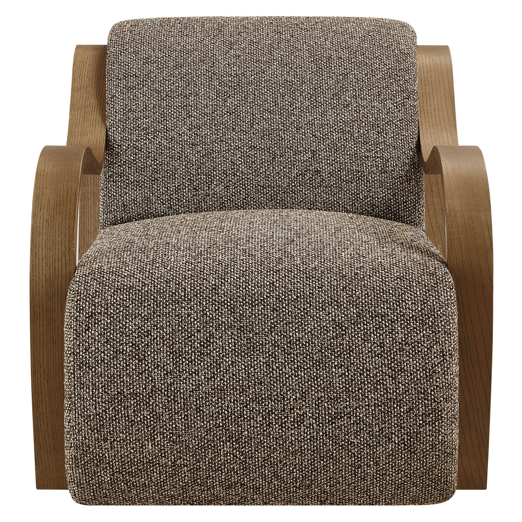 Atrium Lattice Boucle Accent Armchair