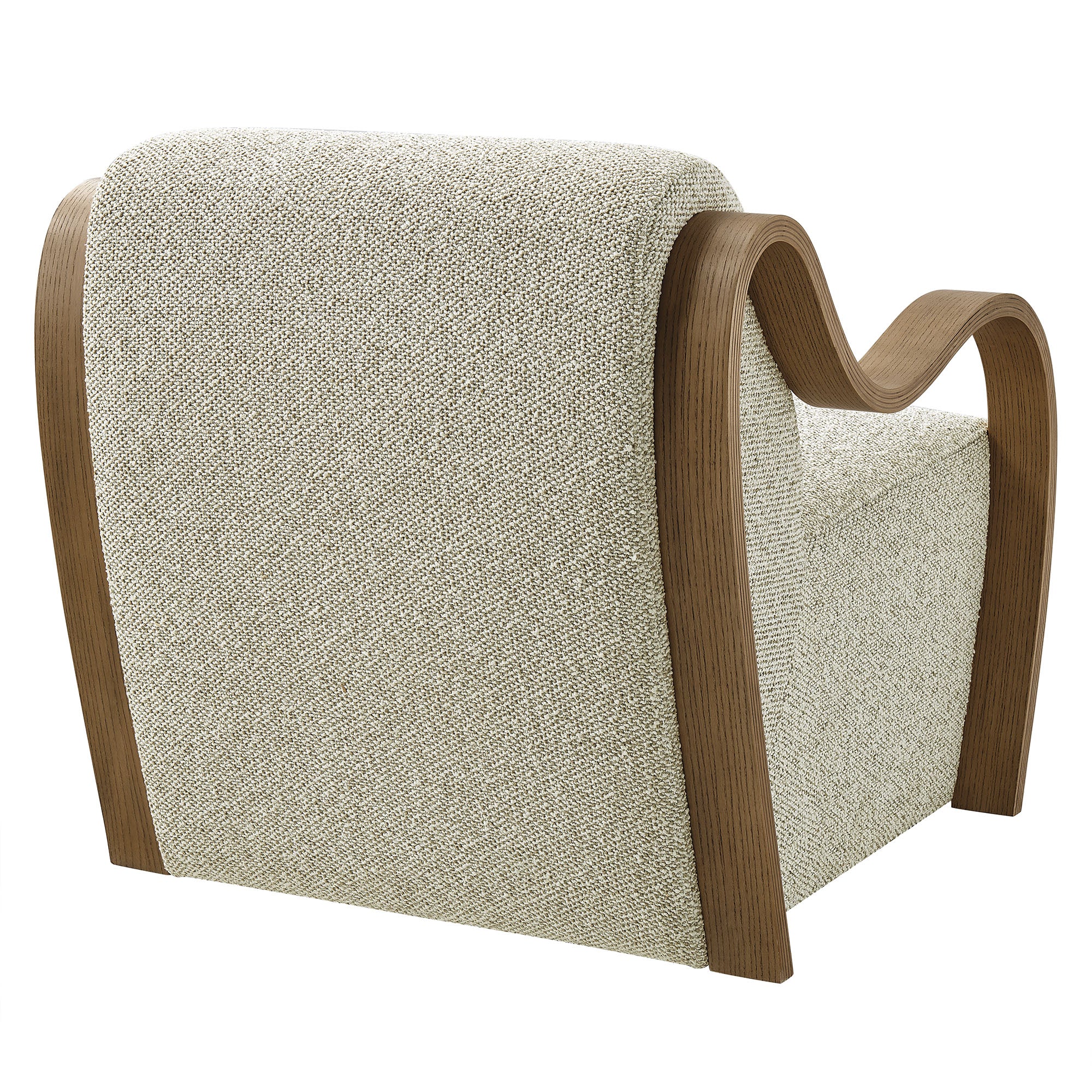 Atrium Lattice Boucle Accent Armchair