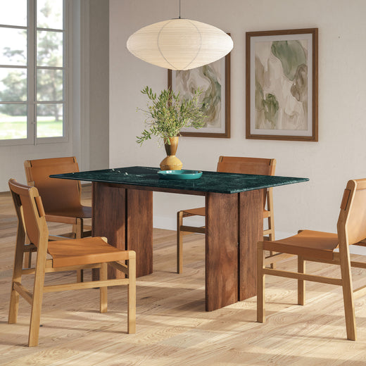 Amistad 60 Inch Marble Dining Table