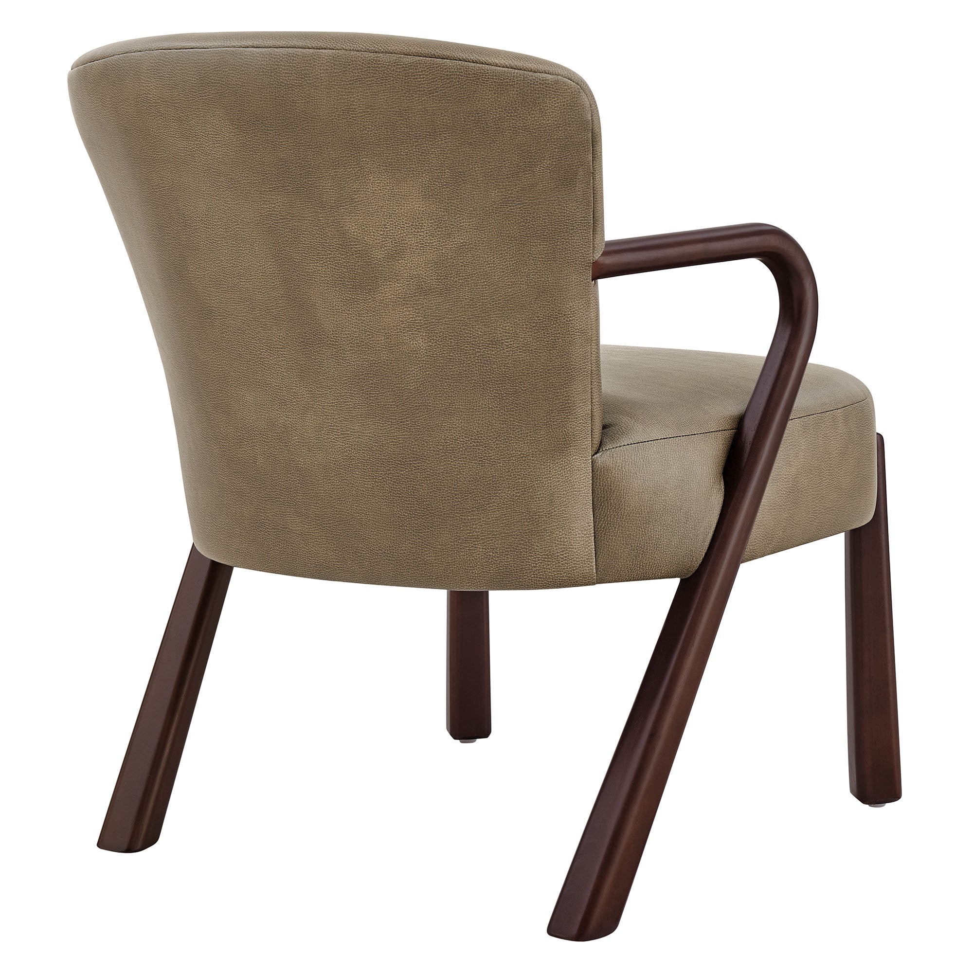 Arden Faux Leather Upholstered Accent Armchair