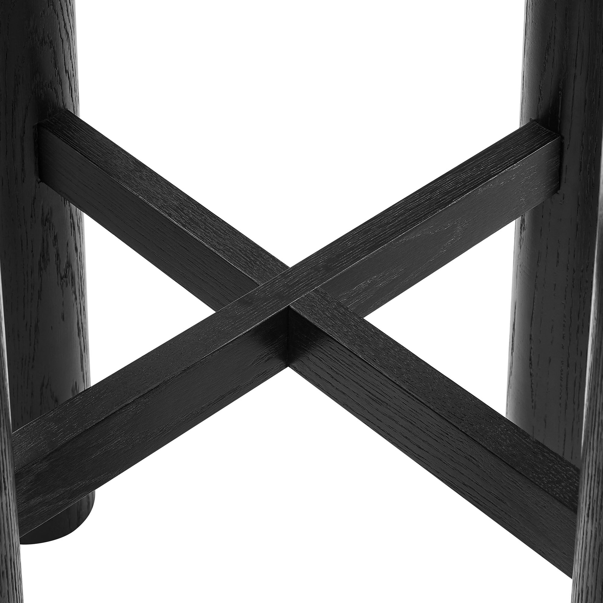 Alvia Round 30" Wood Bar Table