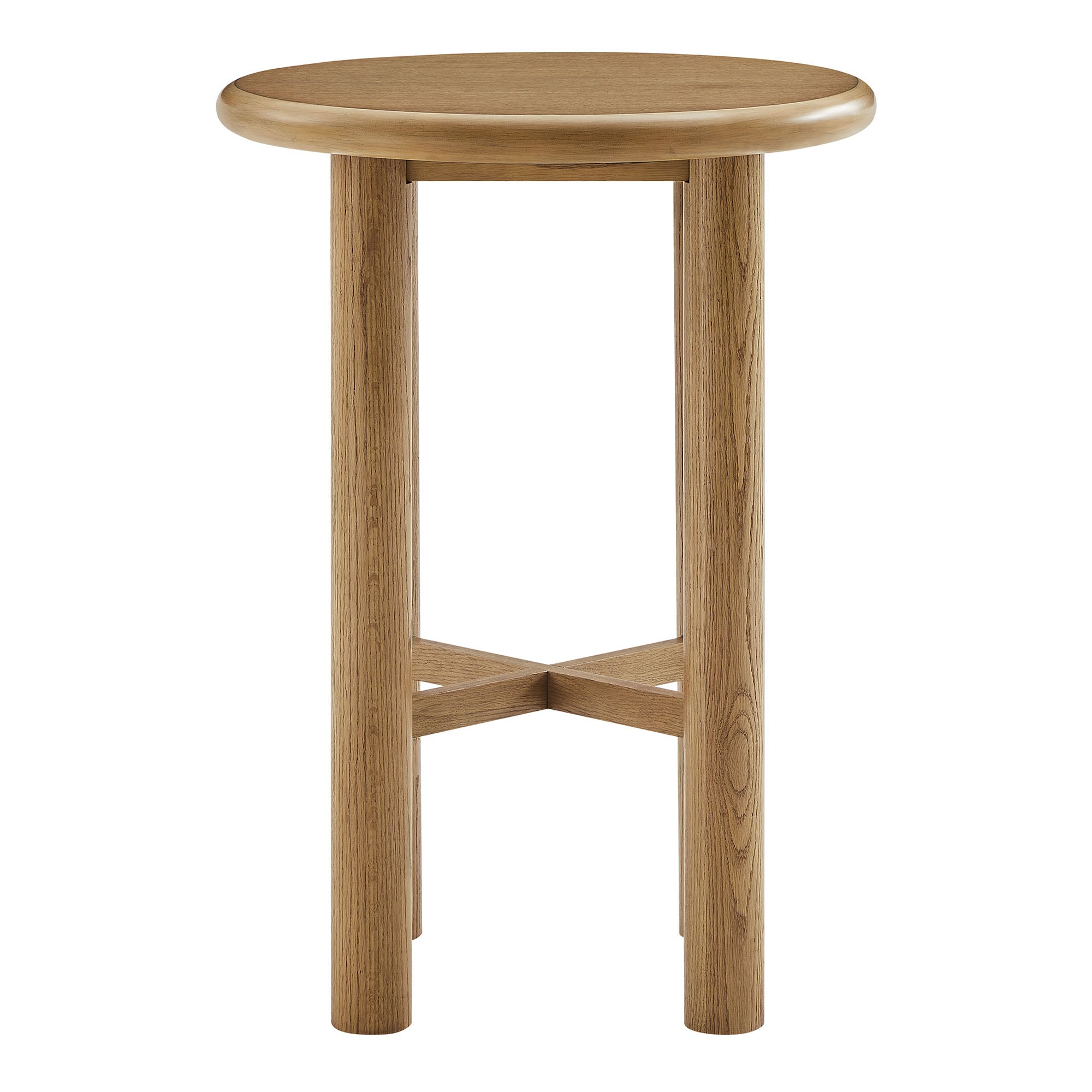 Alvia Round 30" Wood Bar Table