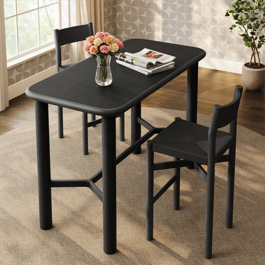 Alvia Rectangular 60" Wood Bar Table