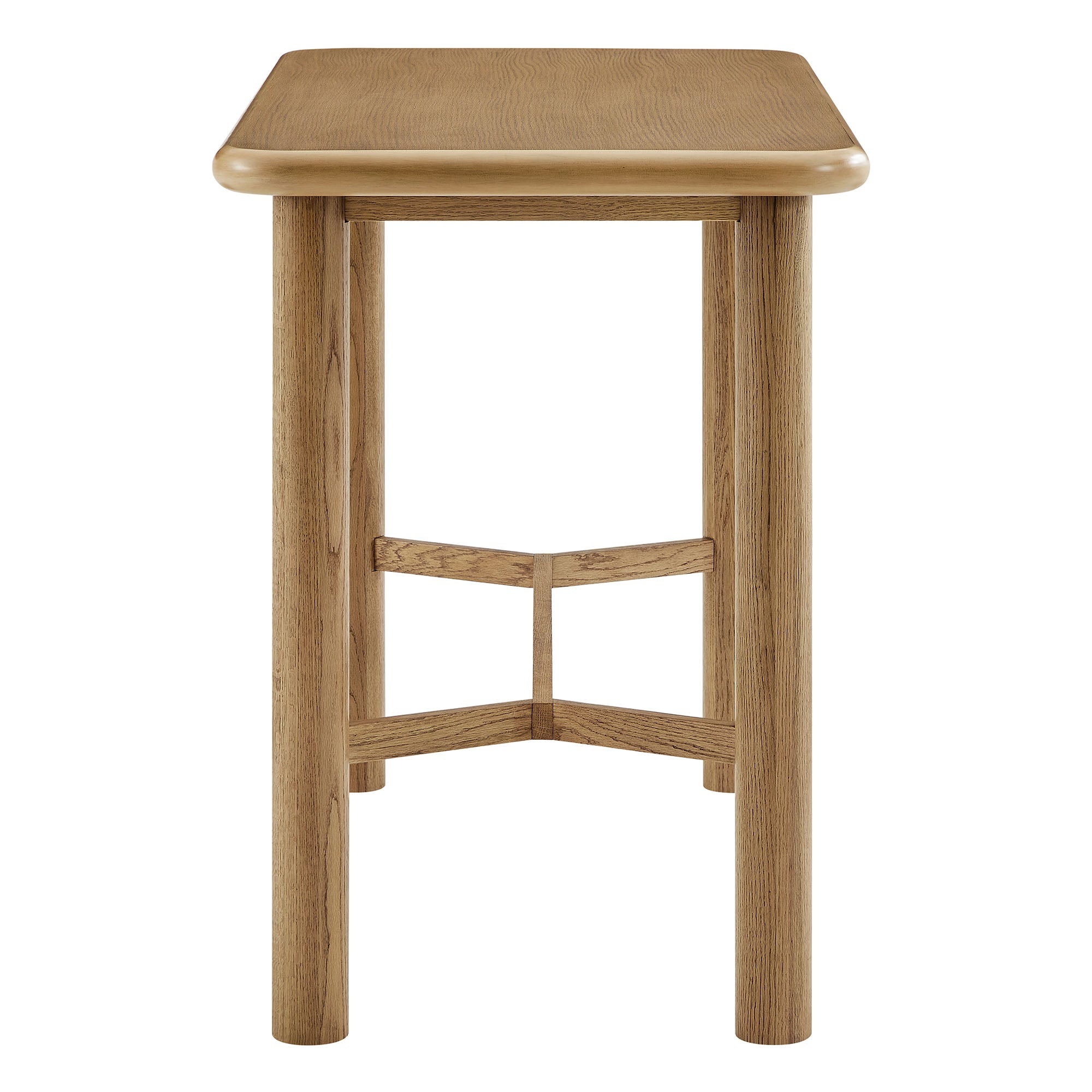 Alvia Rectangular 60" Wood Bar Table