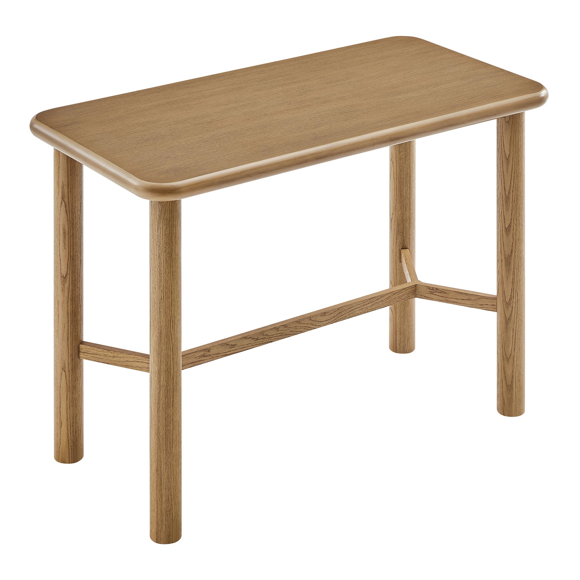 Alvia Rectangular 60" Wood Bar Table