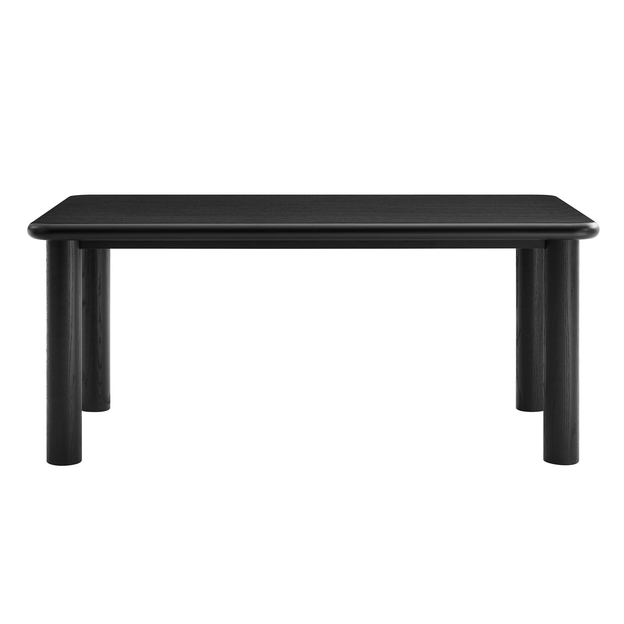 Alvia 72" Rectangular Wood Dining Table