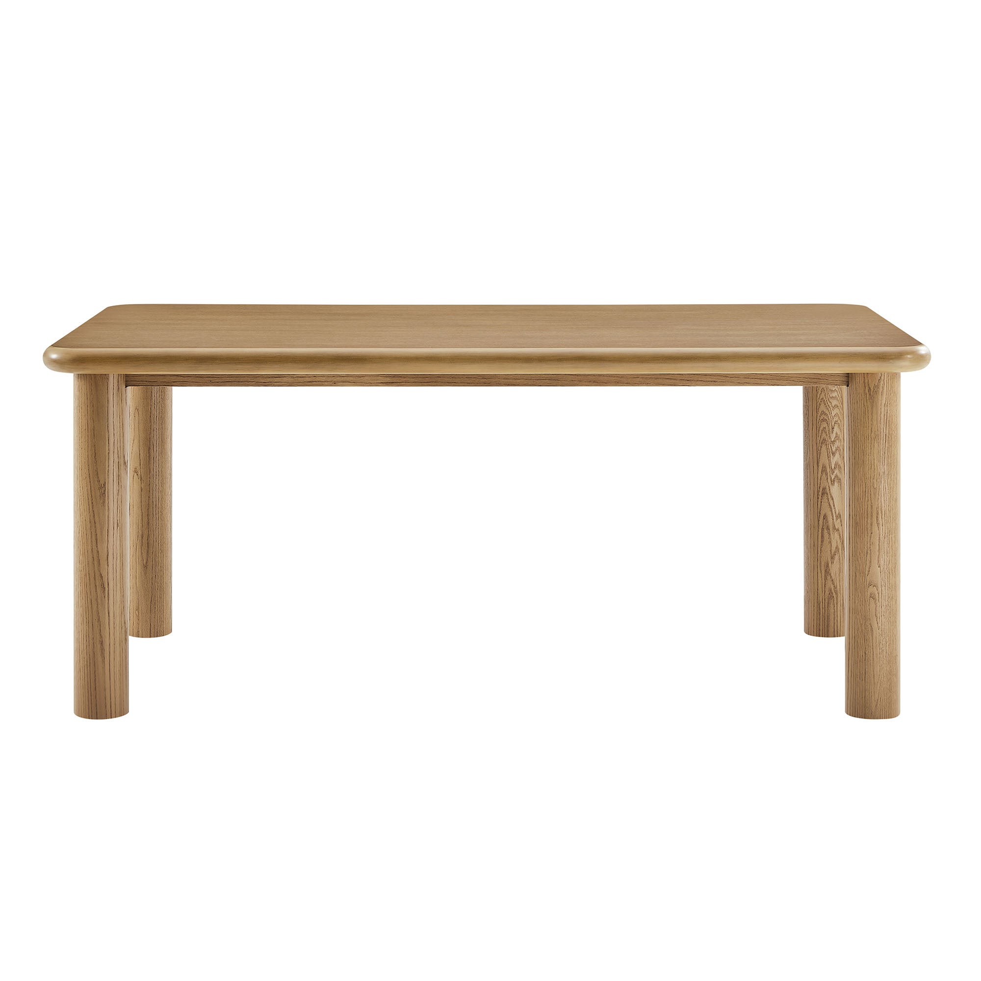 Alvia 72" Rectangular Wood Dining Table