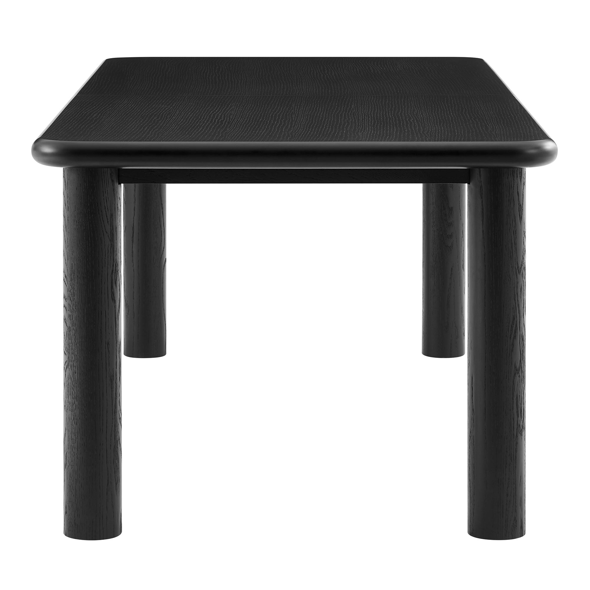 Alvia 86"–105" Extendable Rectangular Wood Dining Table