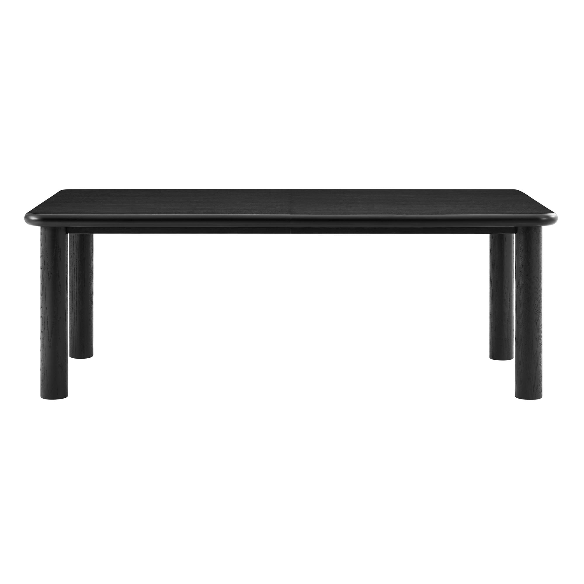 Alvia 86"–105" Extendable Rectangular Wood Dining Table