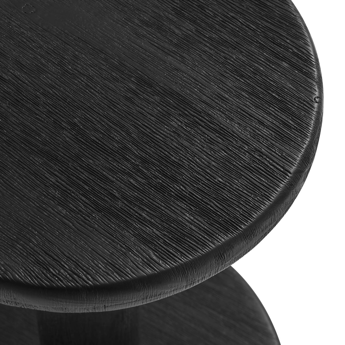 Neo 15 Inch Round Indoor - Outdoor Patio Patio Wood Bar Stools