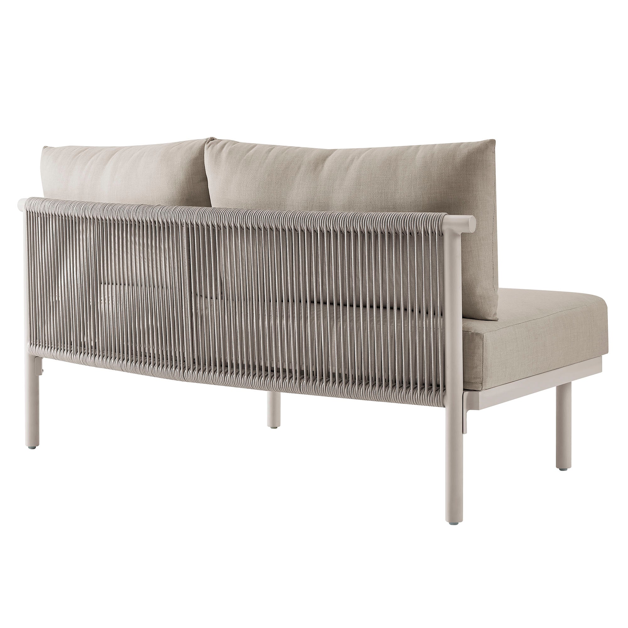 Porta Armless Outdoor Patio Aluminum Modular Piece