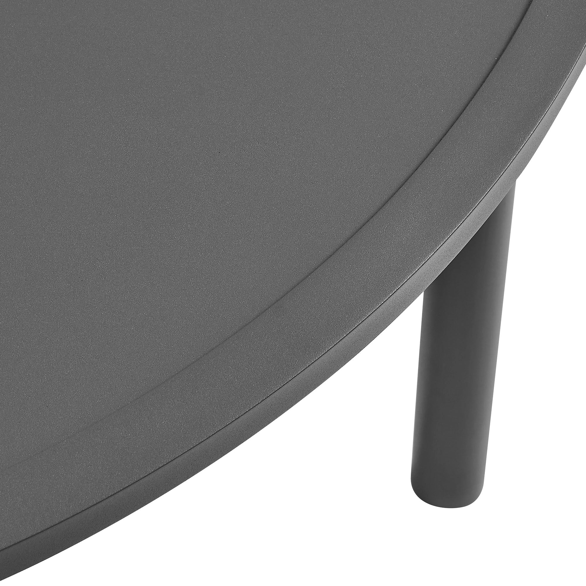 Porta 2 Piece Nesting Outdoor Patio Aluminum Coffee Table Set