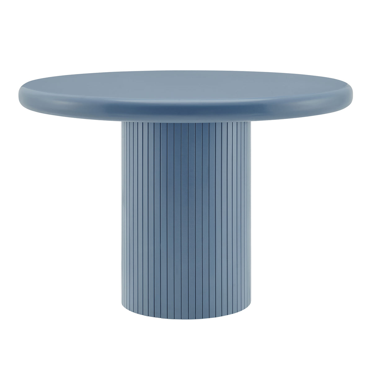 Belmonte 45 Inch Painted Wood Round Pedestal Dining Table
