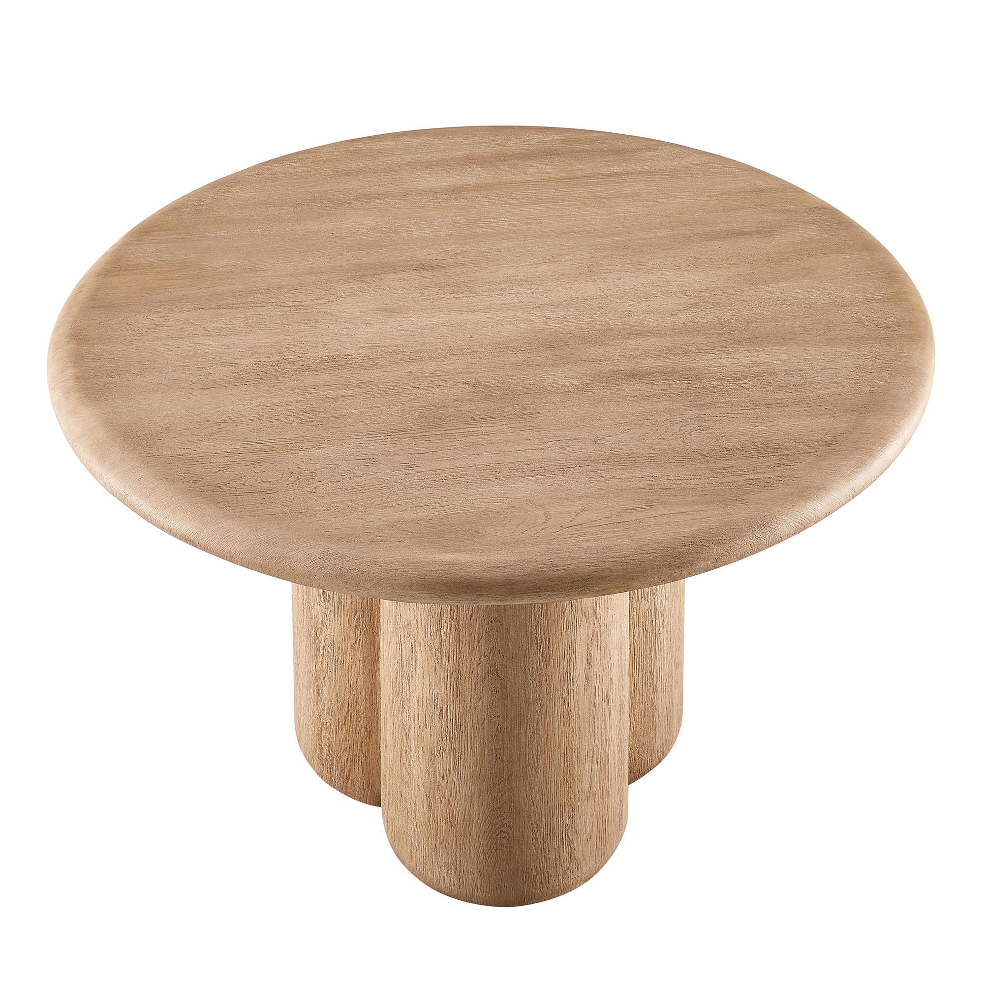 Tori 48 Inch Round Indoor and Outdoor Patio Dining Table