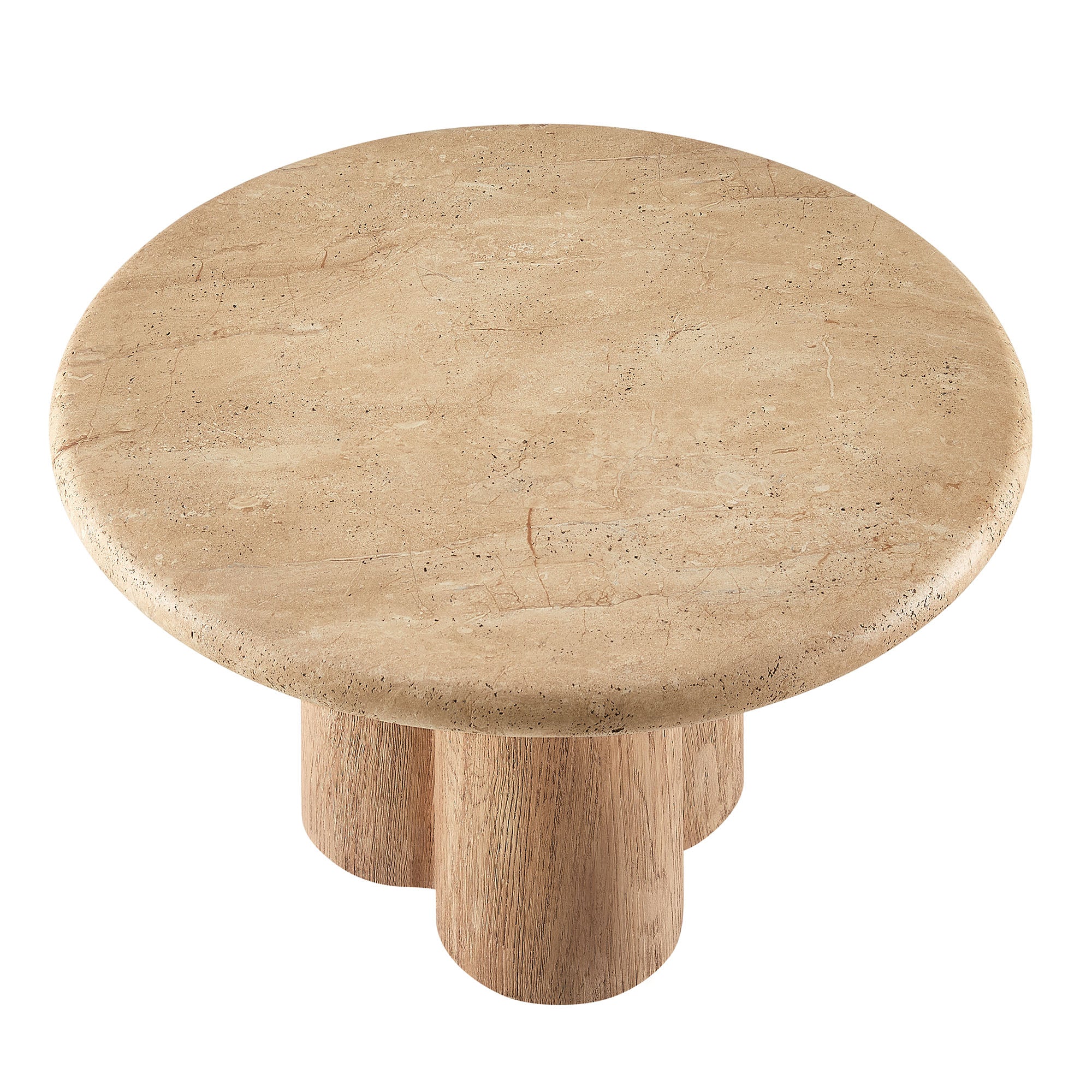 Tori 31 Inch Round Indoor and Outdoor Patio Coffee Table