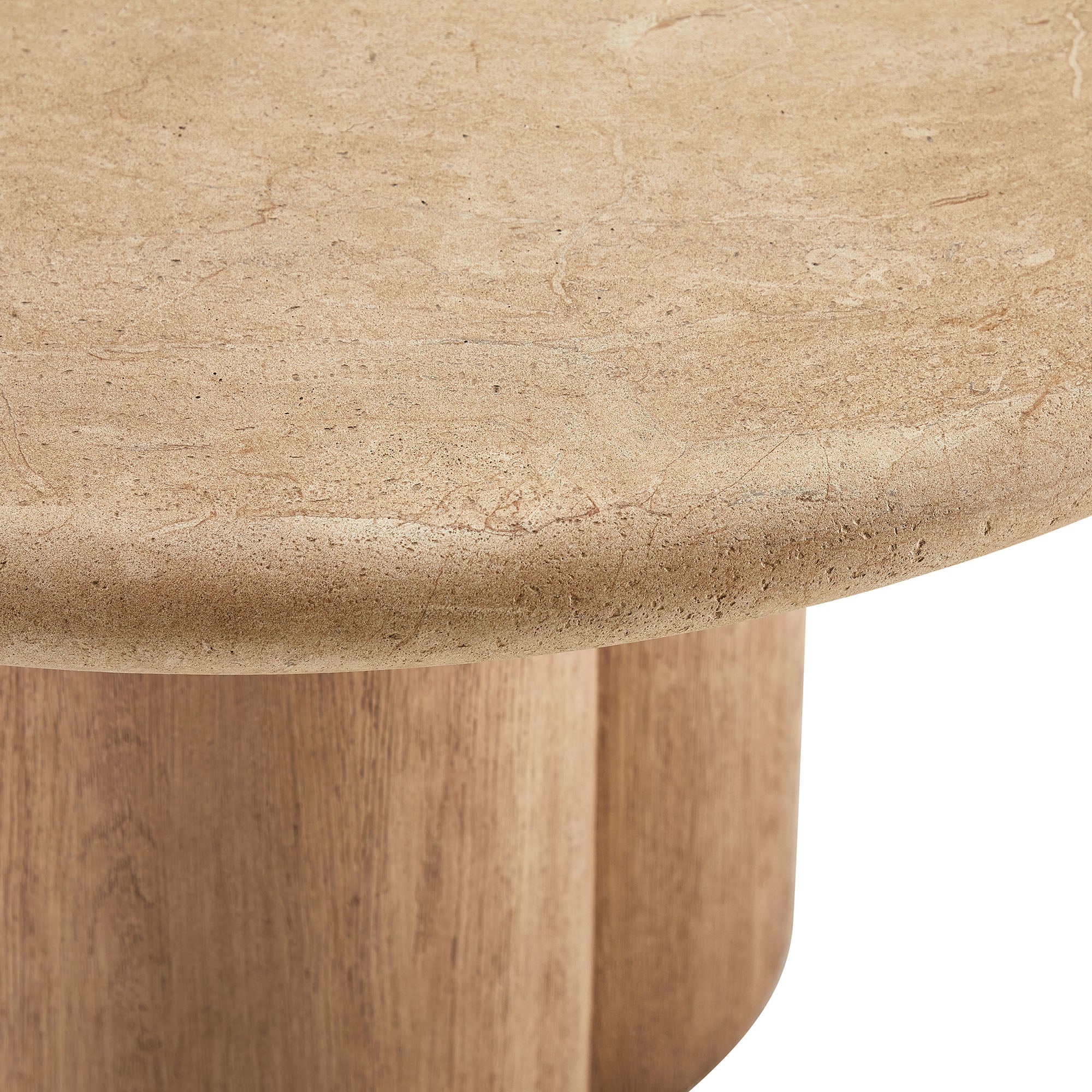 Tori 31 Inch Round Indoor and Outdoor Patio Coffee Table