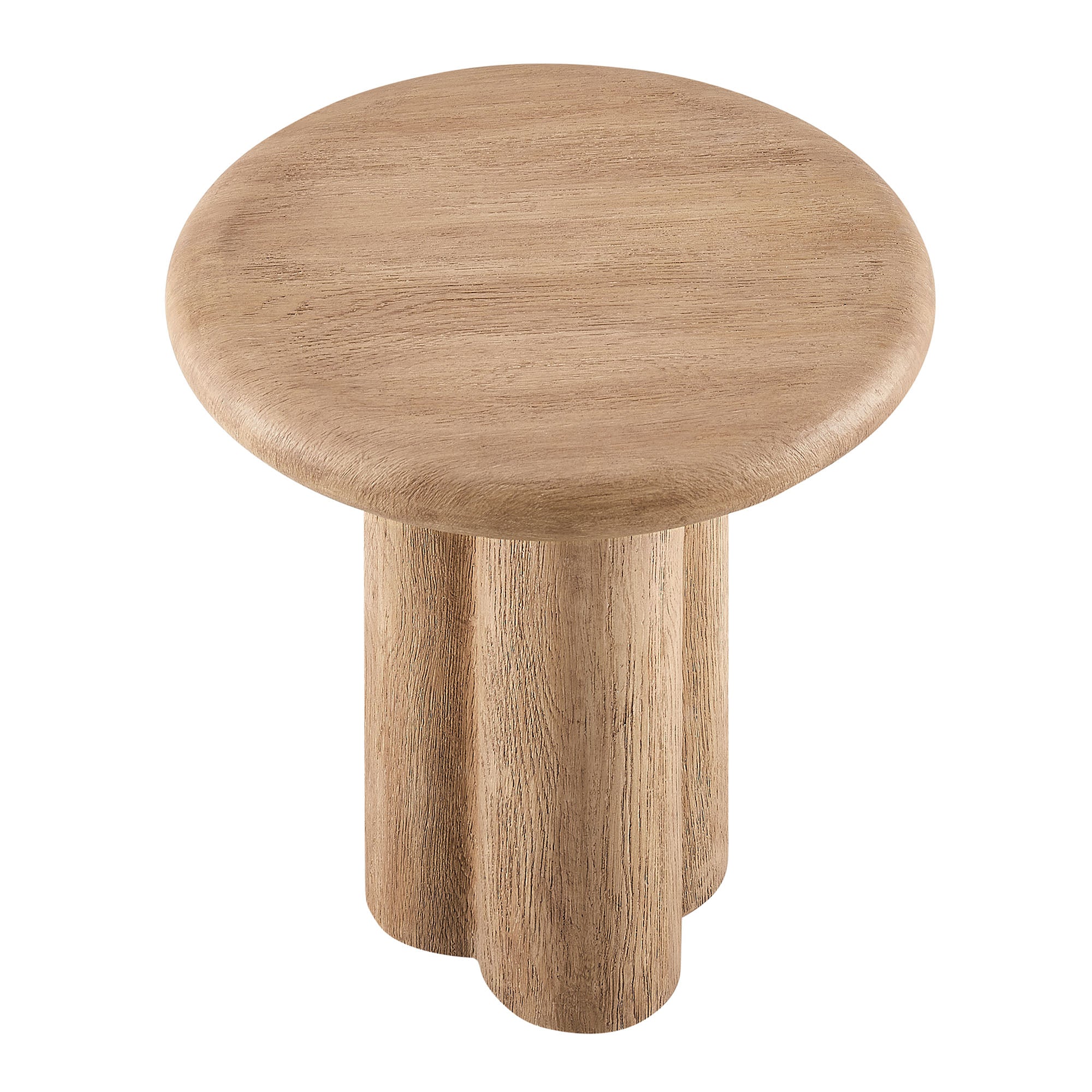 Tori 20 Inch Round Indoor and Outdoor Patio Side Table