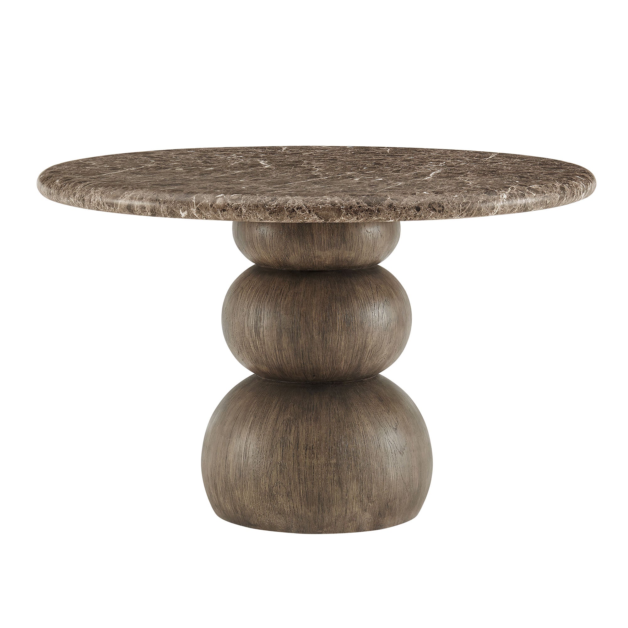 Pietra Indoor Outdoor Patio Round Dining Table