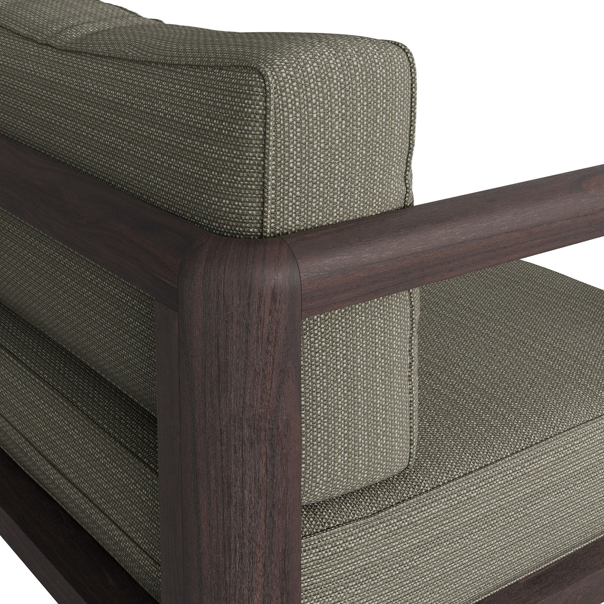 Kona Outdoor Patio Teak Wood Armchair