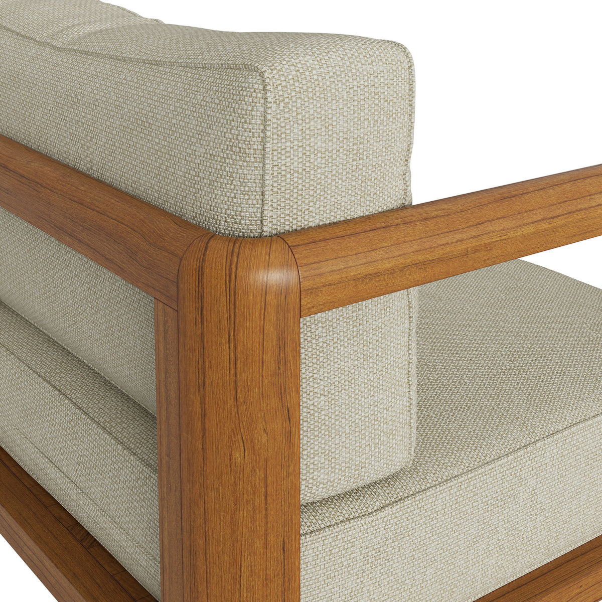 Kona Outdoor Patio Teak Wood Armchair