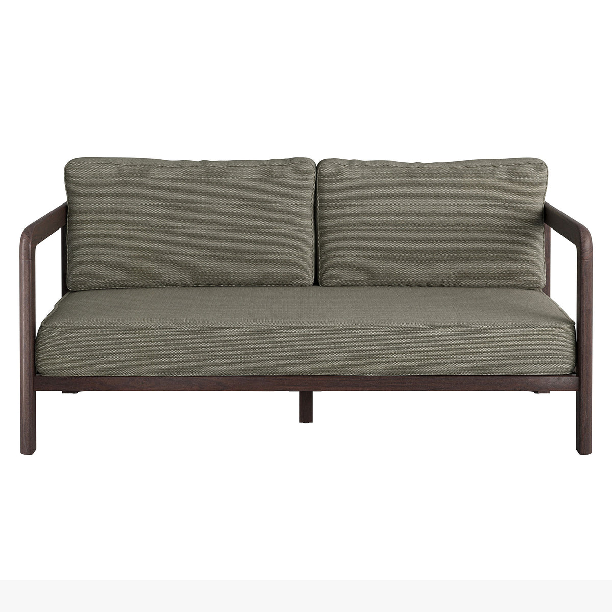 Kona Outdoor Patio Teak Wood Loveseat