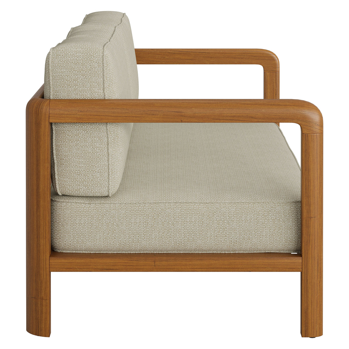 Kona Outdoor Patio Teak Wood Loveseat
