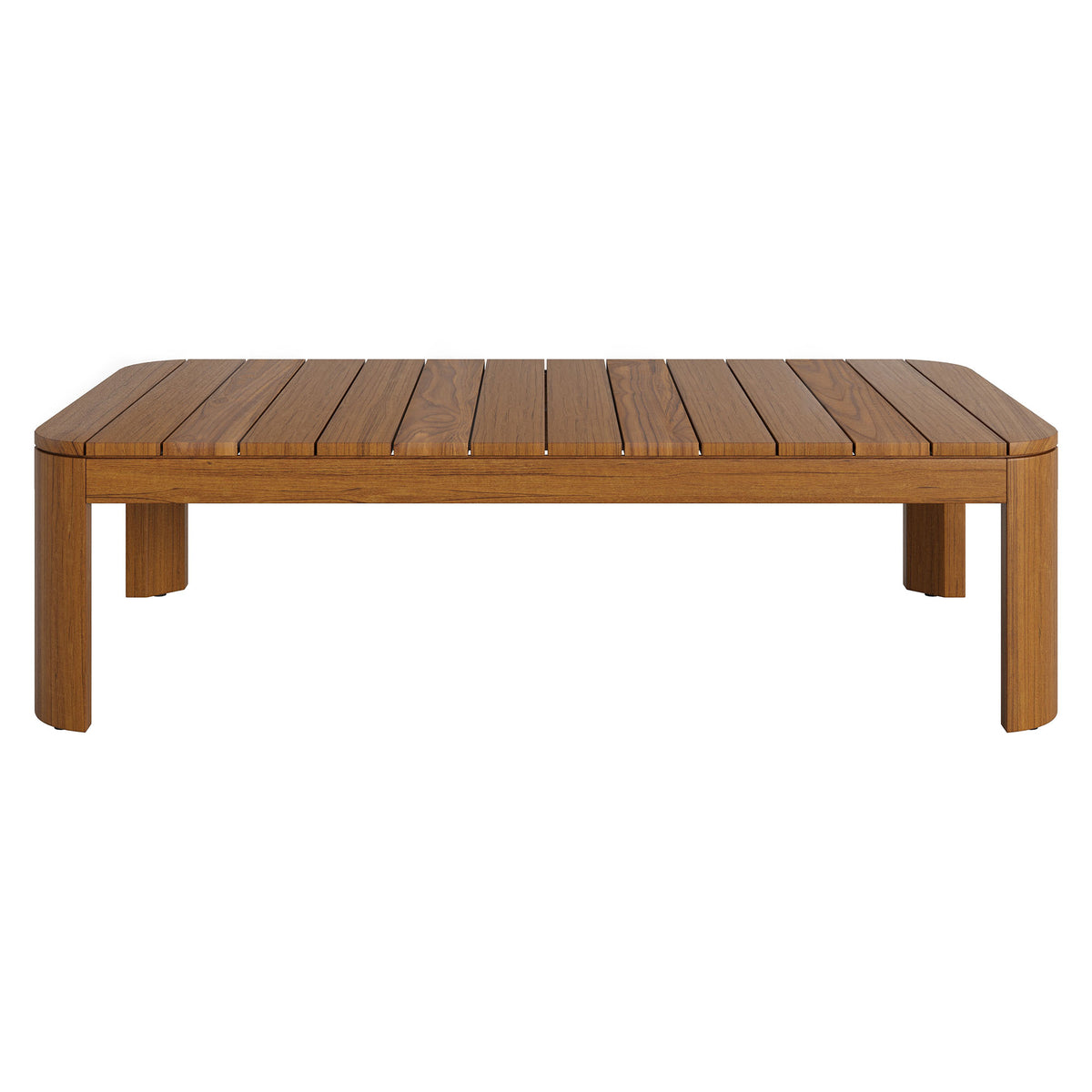 Kona 47 Inch Outdoor Patio Teak Wood Coffee Table