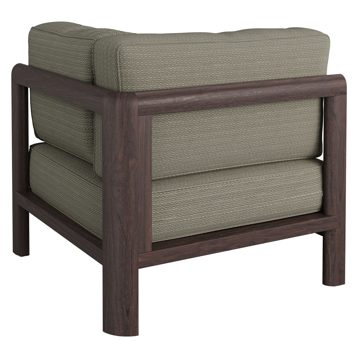 Kona Outdoor Patio Teak Wood Corner Modular Chair