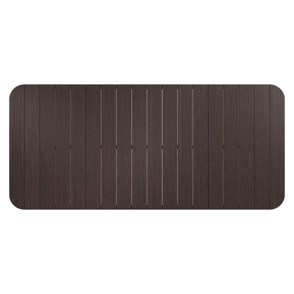 Kona 87 Inch Outdoor Patio Teak Wood Dining Table