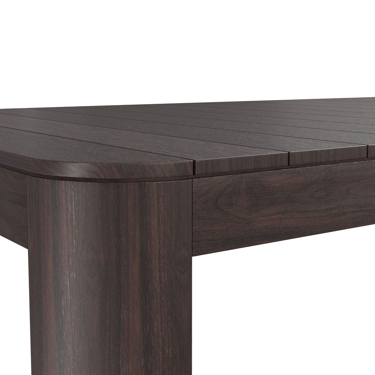 Kona 87 Inch Outdoor Patio Teak Wood Dining Table