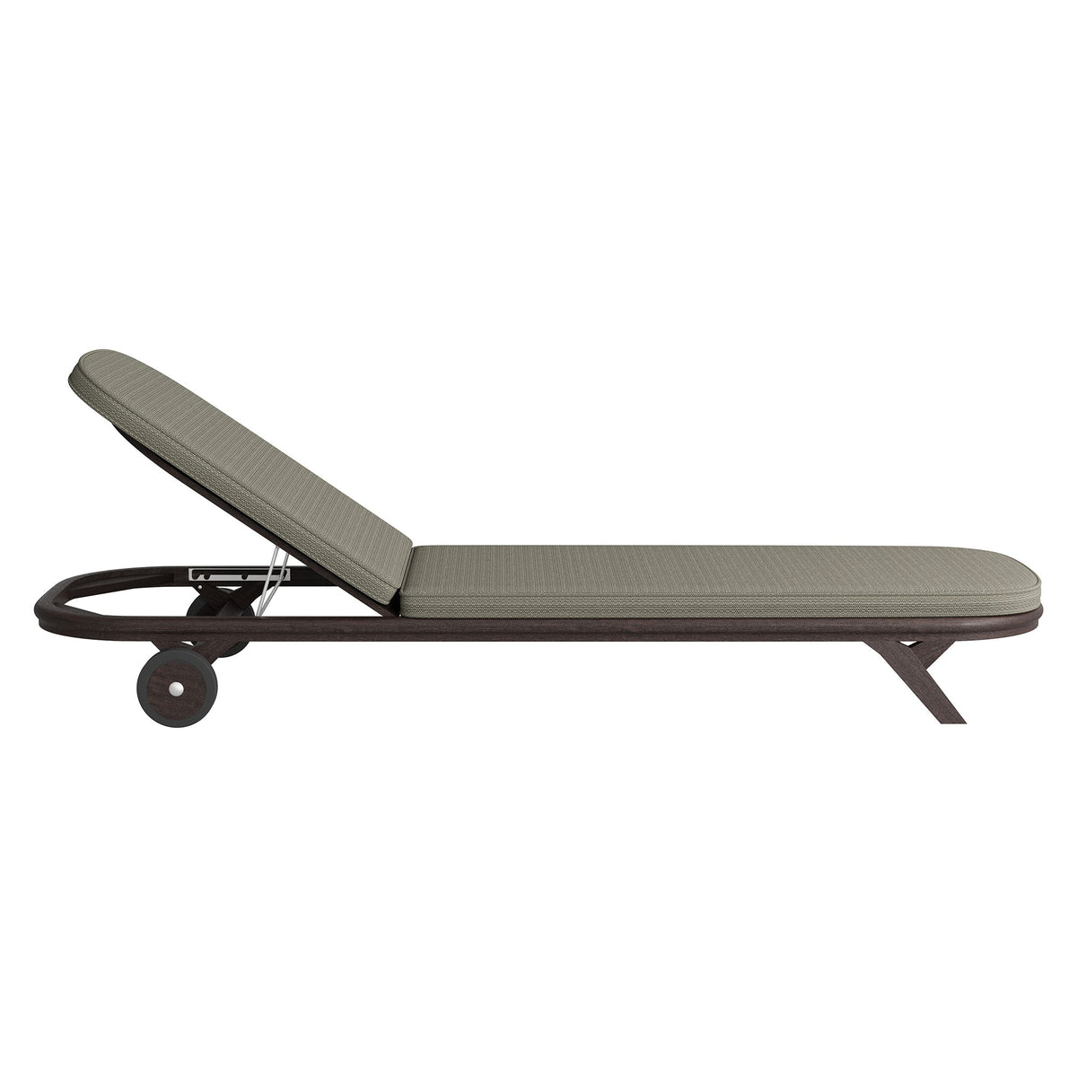 Kona Outdoor Patio Teak Wood Chaise Lounge Chair