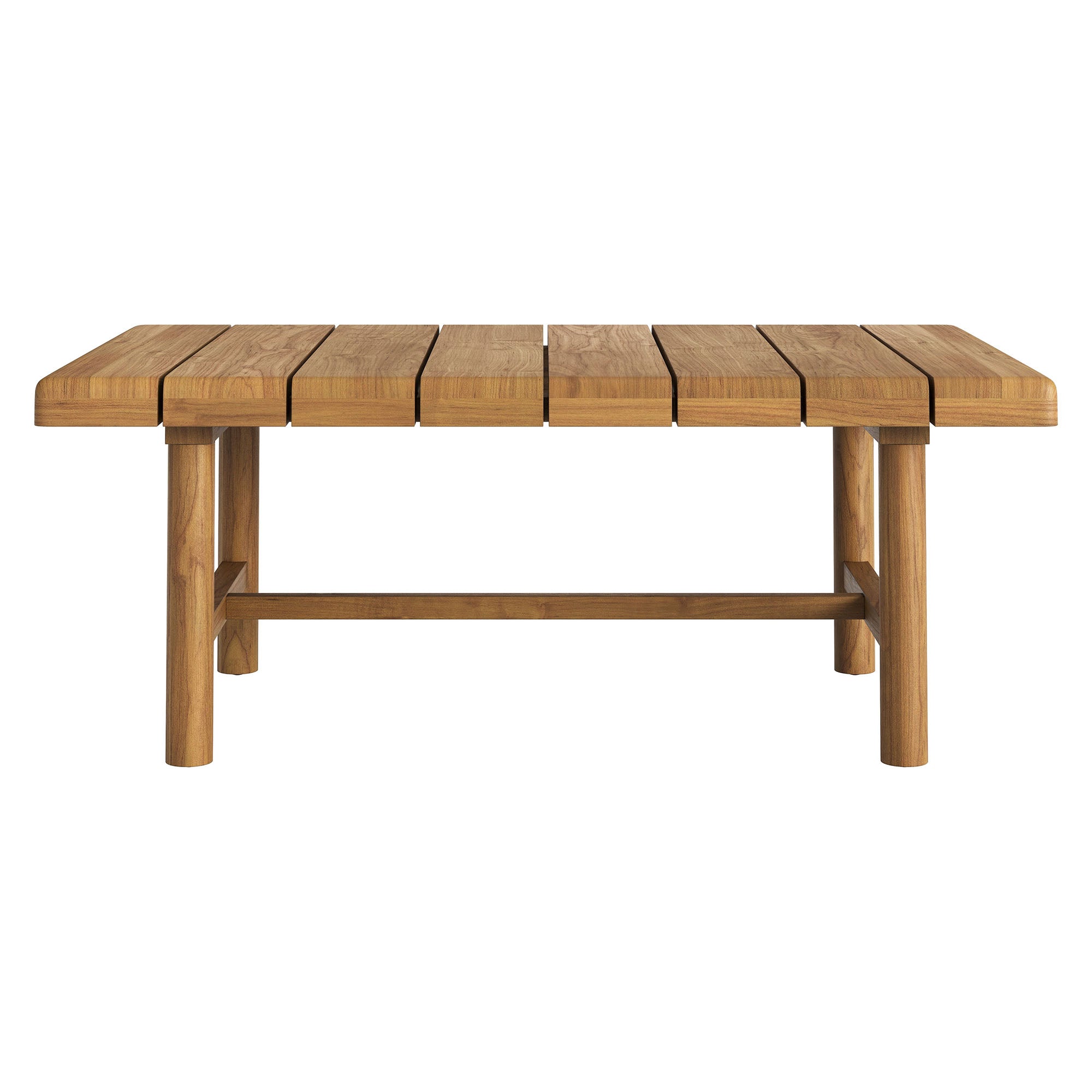 Eleni 41-Inch Outdoor Patio Teak Wood Coffee Table
