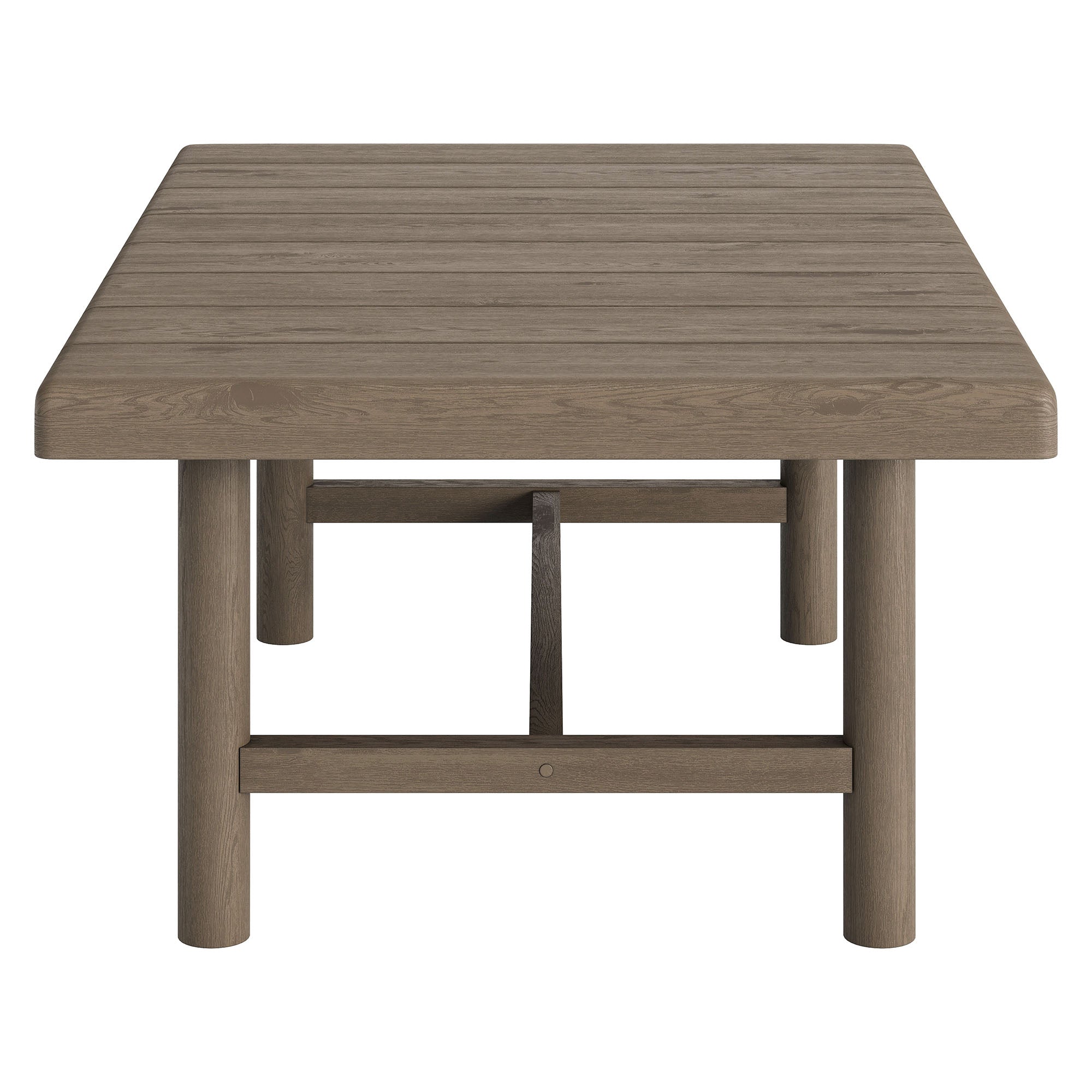 Eleni 41-Inch Outdoor Patio Teak Wood Coffee Table