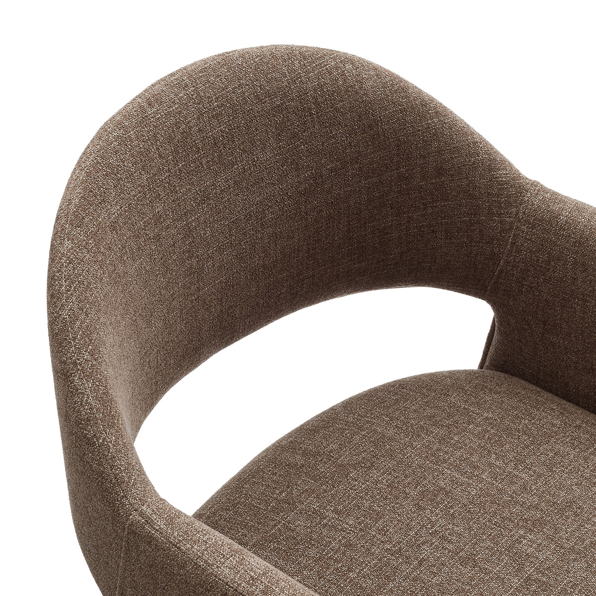 Talia 37 Inch Upholstered Fabric Counter Stool