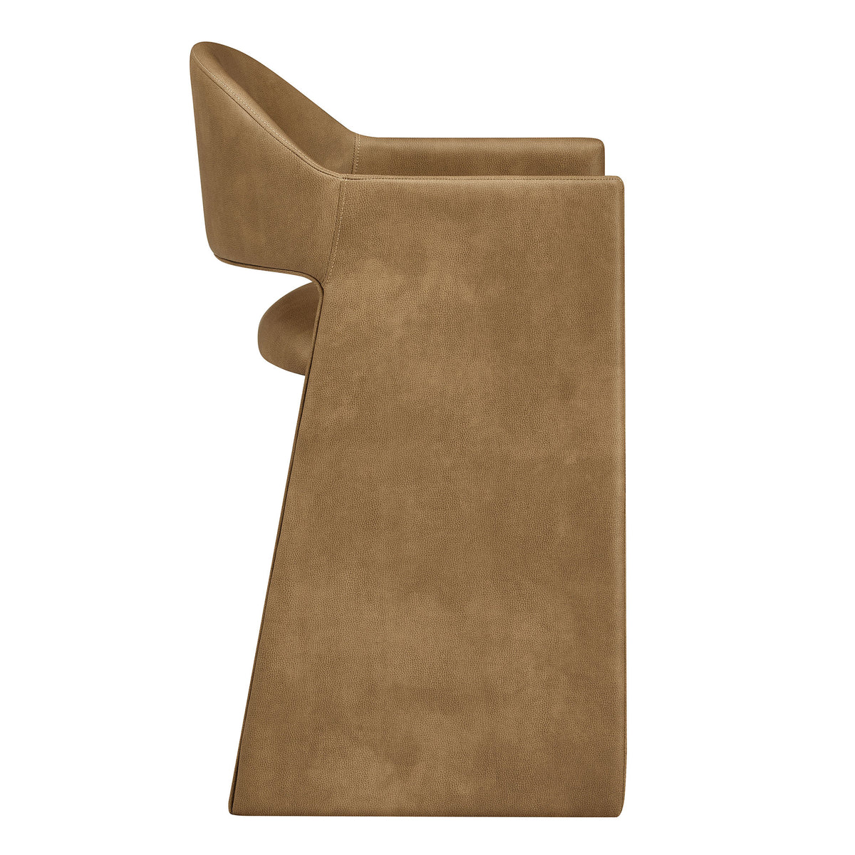 Talia 37 Inch Vegan Leather Counter Stool
