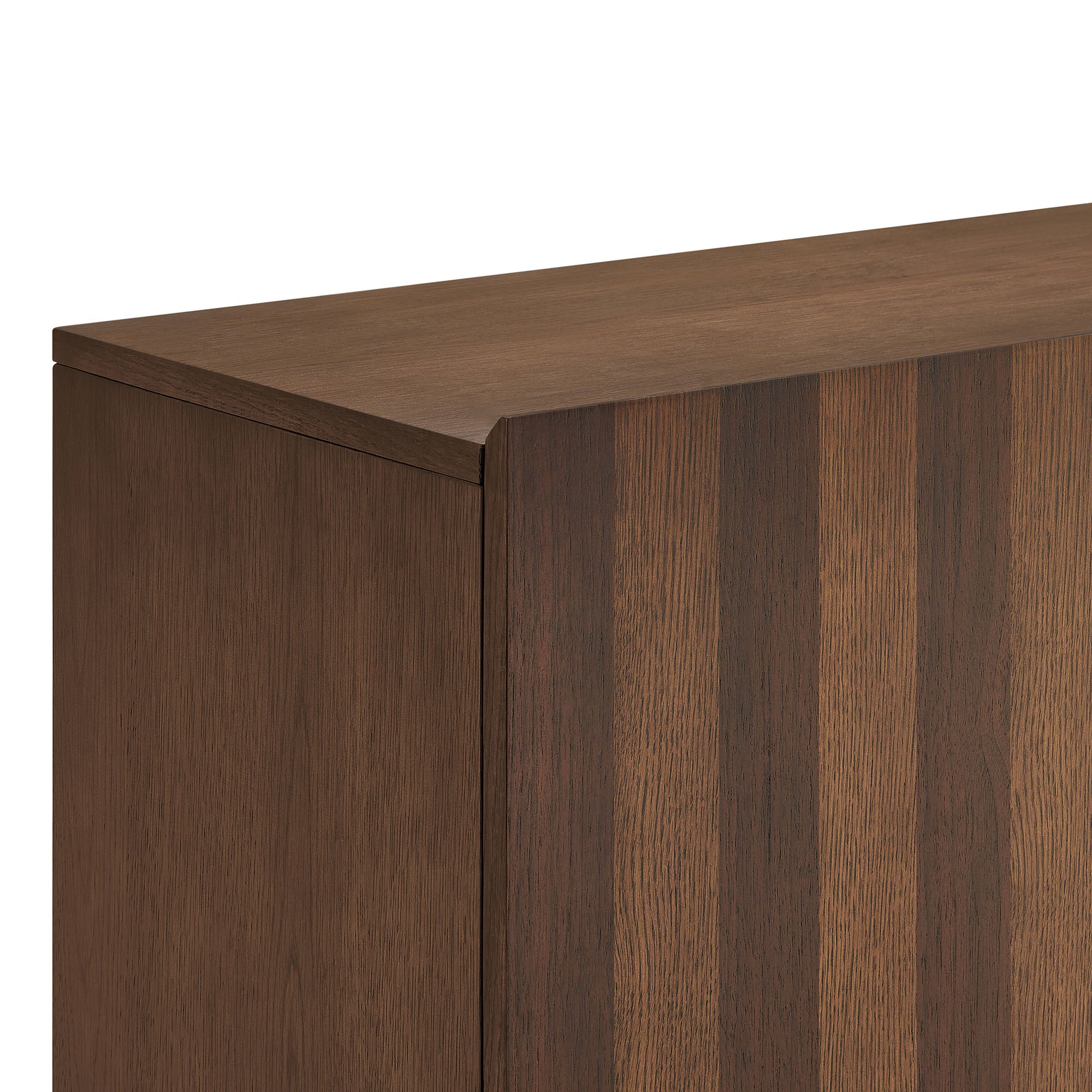 Kline 2-Door Striped Accent Cabinet