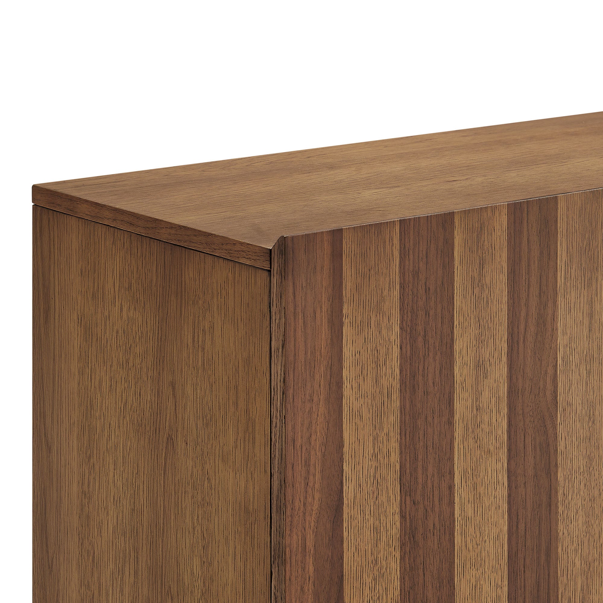 Kline 2-Door Striped Accent Cabinet