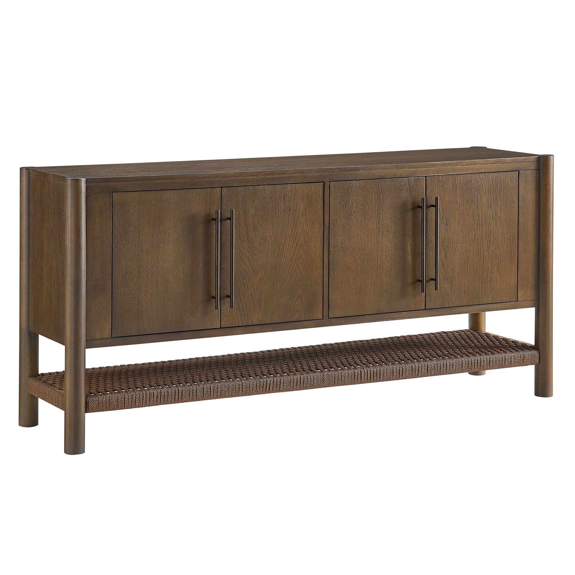 Taschen 4-Door Wood Sideboard Cabinet