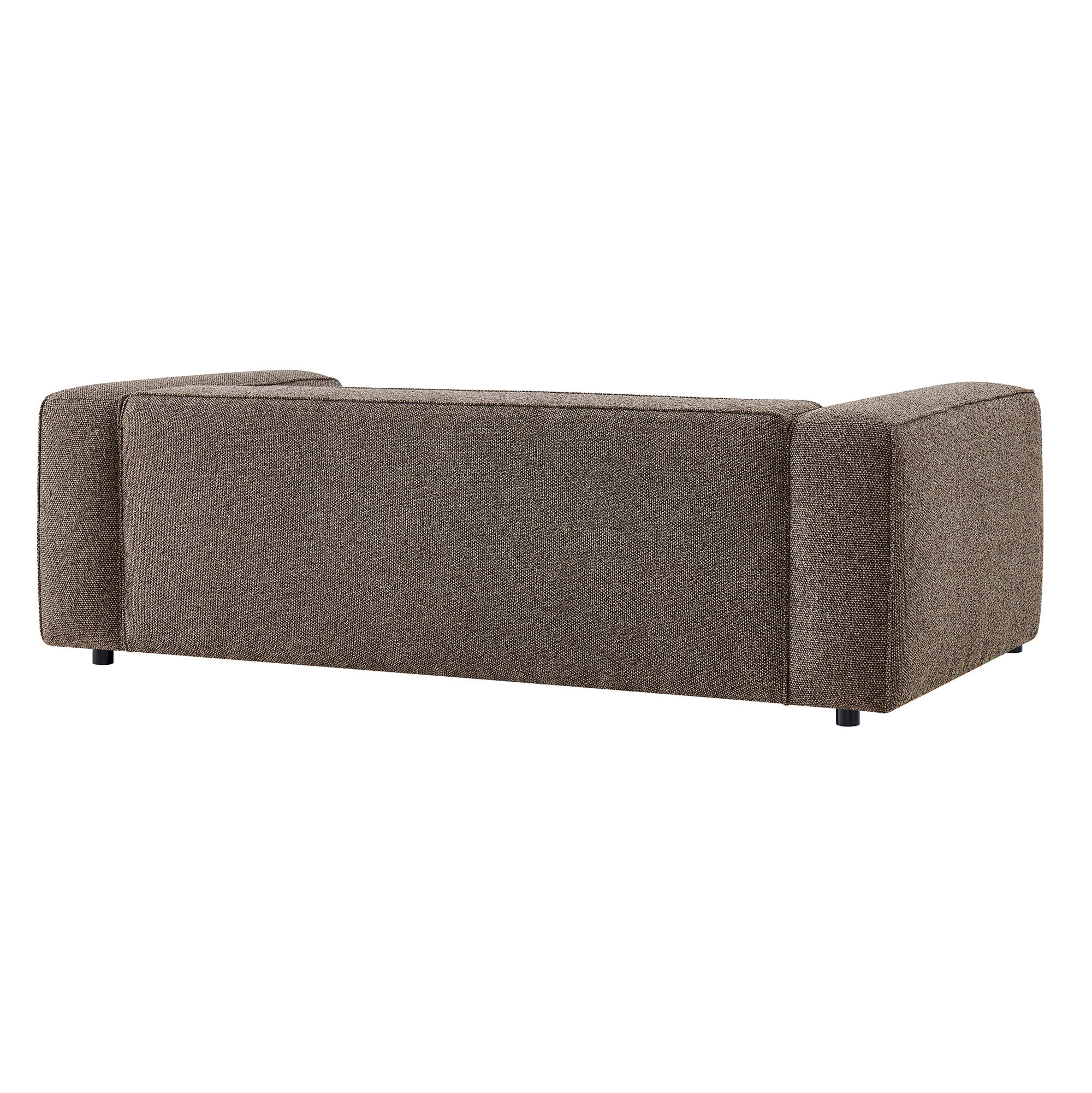 Auren 88 Inch Lattice Bouclé Upholstered Sofa