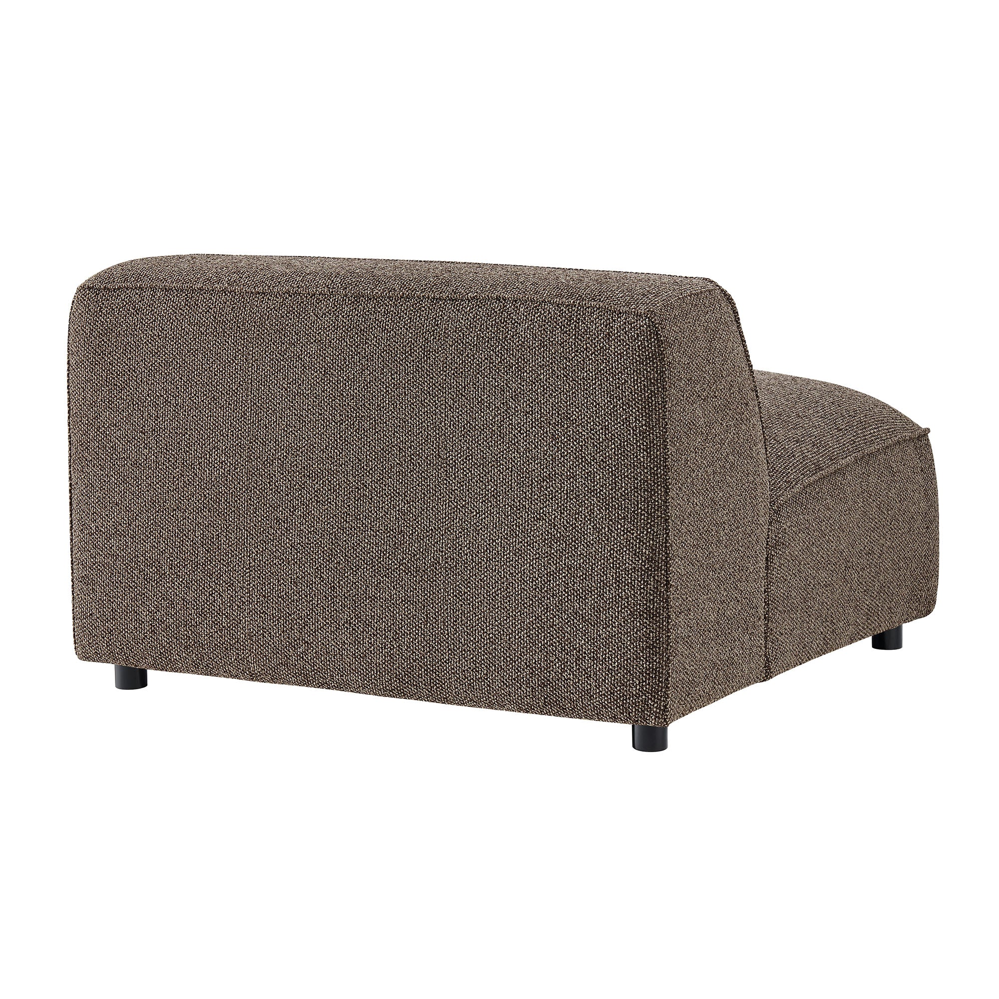 Auren Lattice Bouclé Upholstered Modular Armless Chair